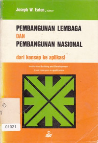 Image of Pembangunan lembaga dan pembangunan nasional