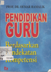 Image of Pendidikan guru : berdasar pendekatan kompetensi