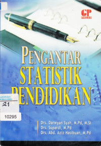 Image of Pengantar statistik pendidikan