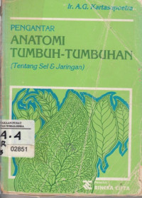 Image of Pengantar anatomi tumbuh-tumbuhan