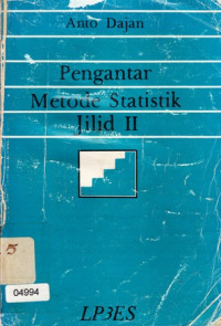 Image of Pengantar metode statistik jilid II
