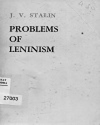 Image of Problem Of Leninism