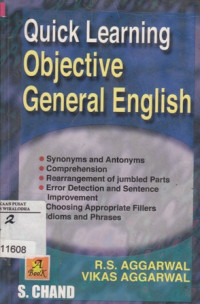 Image of Quick Learning Objective General English