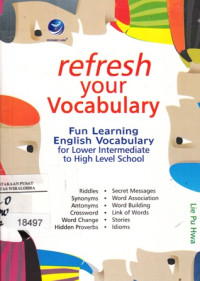 Image of Refresh Your Vocabulary