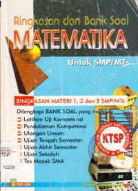Image of Ringkasan dan bank soal Matematika untuk SMP/MTs