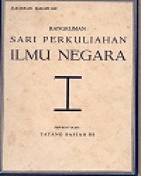 Image of Sari Perkuliahan Ilmu Negara