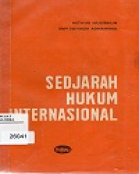 Image of Sedjarah Hukum Internasional