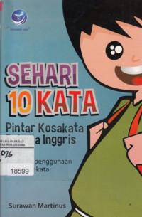 Image of Sehari 10 kata ,pintar kosa kata bahasa inggris