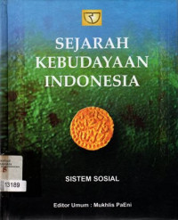 Image of Sejarah Kebudayaan Islam Sistem Sosial