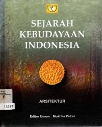 Image of Sejarah kebudayaan Indonesia Arsitektur