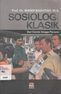 Image of Sosiologi klasik