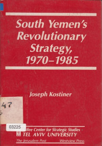 Image of South Yemen's revolutinary strategy, 1970-1985