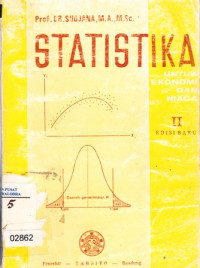 Image of Statistika untuk ekonomi dan niaga II