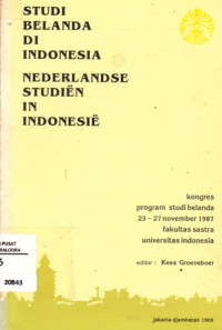 Image of Studi Belanda Di Indonesia Nederlandse Studien In Indonesie