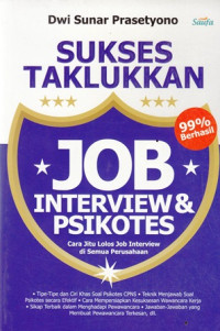 Image of Sukses Taklukkan : Job Interview & Psikotes