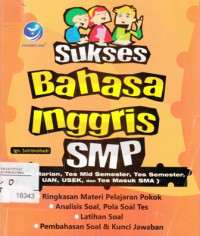 Image of Sukses Bahasa Inggris SMP
