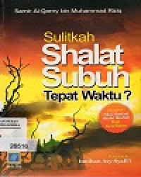 Image of Sulitkah Shalat Subuh Tepat Waktu
