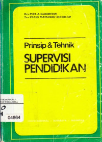 Image of Prinsip dan tehnik supervisi pendidikan