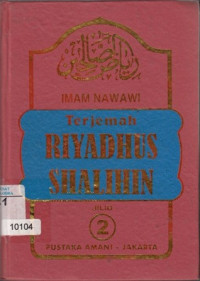 Image of Terjemahan RIYADHUS SHALIHIN Jilid 2