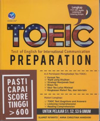 Image of TOEIC: Test Of English For International Communication