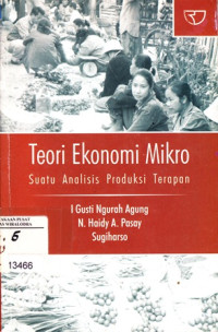 Image of Teori ekonomi mikro: suatu analisis terapan