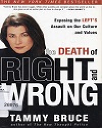 Image of The Death Of Right And Wrong