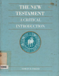 Image of The New Testament A Critical Introduction