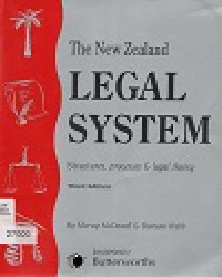 Image of The New Zealand System : Structure, Processes & Legal Theory