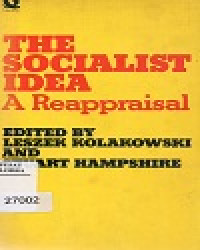 Image of The Socialist Idea A Reappraisal