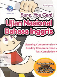 Image of Sure, You Can! Ujian Nasional Bahasa Inggris