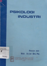 Image of Psikologi Industri