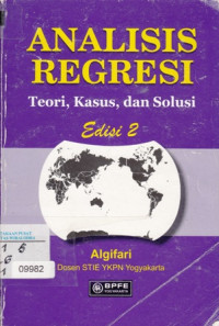 Image of Analisis regresi, teori,kasus,dan solusi