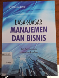 Image of Dasar-Dasar Manajemen dan Bisnis