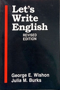 Image of Lets Write English