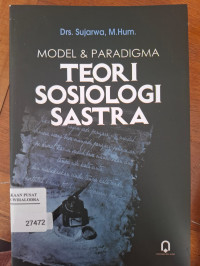 Image of Model & Paradigma Teori Sosiologi Sastra