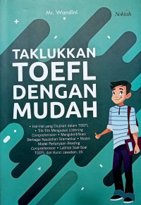 Image of Taklukkan Toefl Dengan Mudah