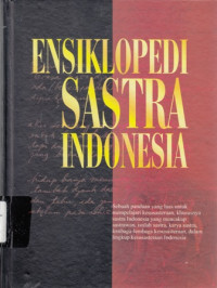 Image of Ensiklopedi Sastra Indonesia