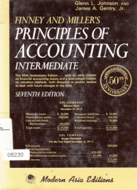 Image of Finney And Miller's Principles of Accounting Intermediate