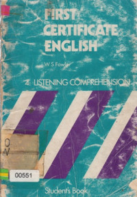 Image of First Certificate English