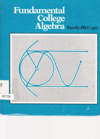 Image of Fundamental College Algebra