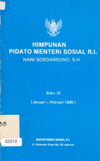Image of Himpuanan Pidato Mentri Sosial R.I