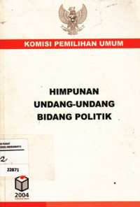 Image of Himpunan Undang-Undang Bidang Politik