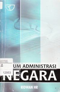 Image of Hukum Administrasi Negara Edisi 1