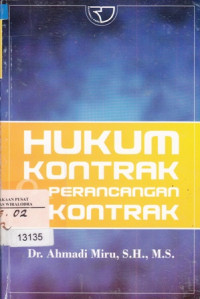 Image of Hukum Kontrak Dan Perancangan Kontrak