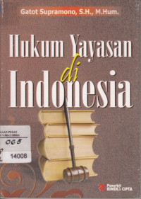 Image of Hukum Yayasan di Indonesia