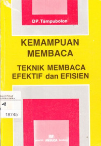 Image of Kemampuan Membaca Teknik Membaca Efektif Dan Efesien