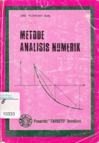Image of Metode analisis numerik