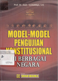 Image of Model-Model pengujian Konstitusional Di Berbagai Negara