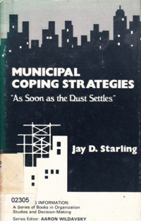 Image of Municipal Coping Strategies : As Soon The Dust Settels