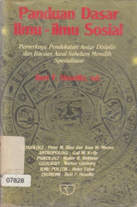 Image of Panduan dasar ilmu-ilmu sosial